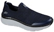 Lookbook Skechers D'Lux Walker Quick Upgrade 'Biru Navy' 232163-NVY