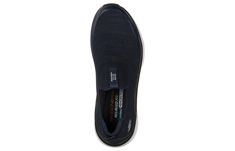 Shop Skechers D'Lux Walker Quick Upgrade 'Navy Blue' 232163-NVY