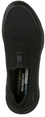 Skechers D'lux Walker Quick Upgrade 'Pure Black' 232163-BBK Shop Skechers D'lux Walker Quick Upgrade 'Pure Black' 232163-BBK