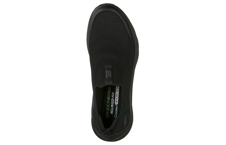 Shop Skechers D'lux Walker Quick Upgrade 'Pure Black' 232163-BBK