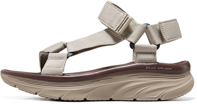 Skechers D'lux Walker Sandal 'Beige Brown' 237376-TPE Buy Skechers D'lux Walker Sandal 'Beige Brown' 237376-TPE