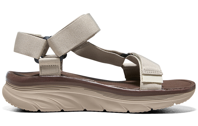 Skechers D'lux Walker Sandal 'Beige Brown' 圖 2