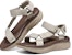Skechers D'lux Walker Sandal 'Beige Brown' 237376-TPE