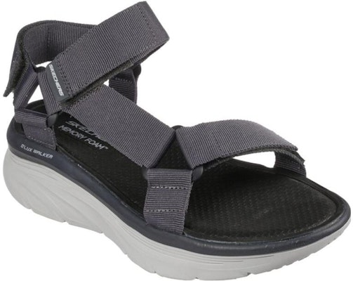 Skechers D'Lux Walker Sandal 'Kelabu' 237376-CHAR Lookbook Skechers D'Lux Walker Sandal 'Kelabu' 237376-CHAR