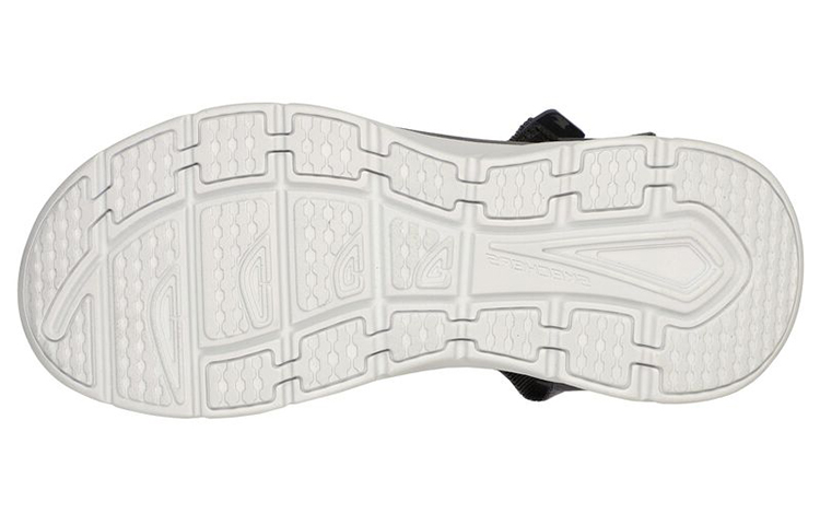 Shop Skechers D'Lux Walker Sandal 'Kelabu' 237376-CHAR