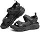 Lookbook Skechers D'Lux Walker Sandal 'Hitam Penuh' 237580-BBK