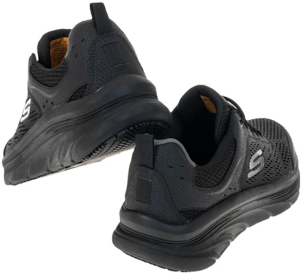Skechers D'LUX Walker SR 'Black' 200097-WBBK Shop Skechers D'LUX Walker SR 'Black' 200097-WBBK