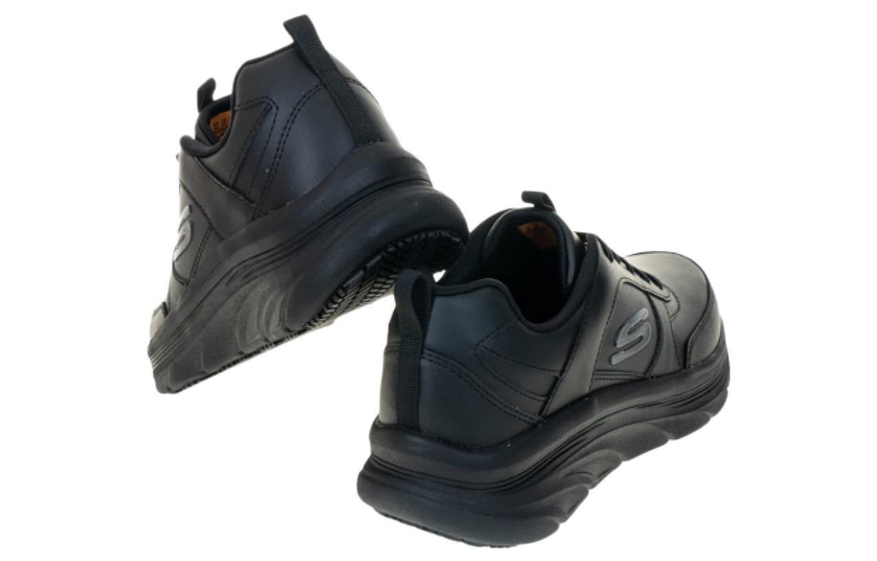Shop Skechers D''Lux Walker SR Schuhe ''Kernschwarz'' 200102-WBLK