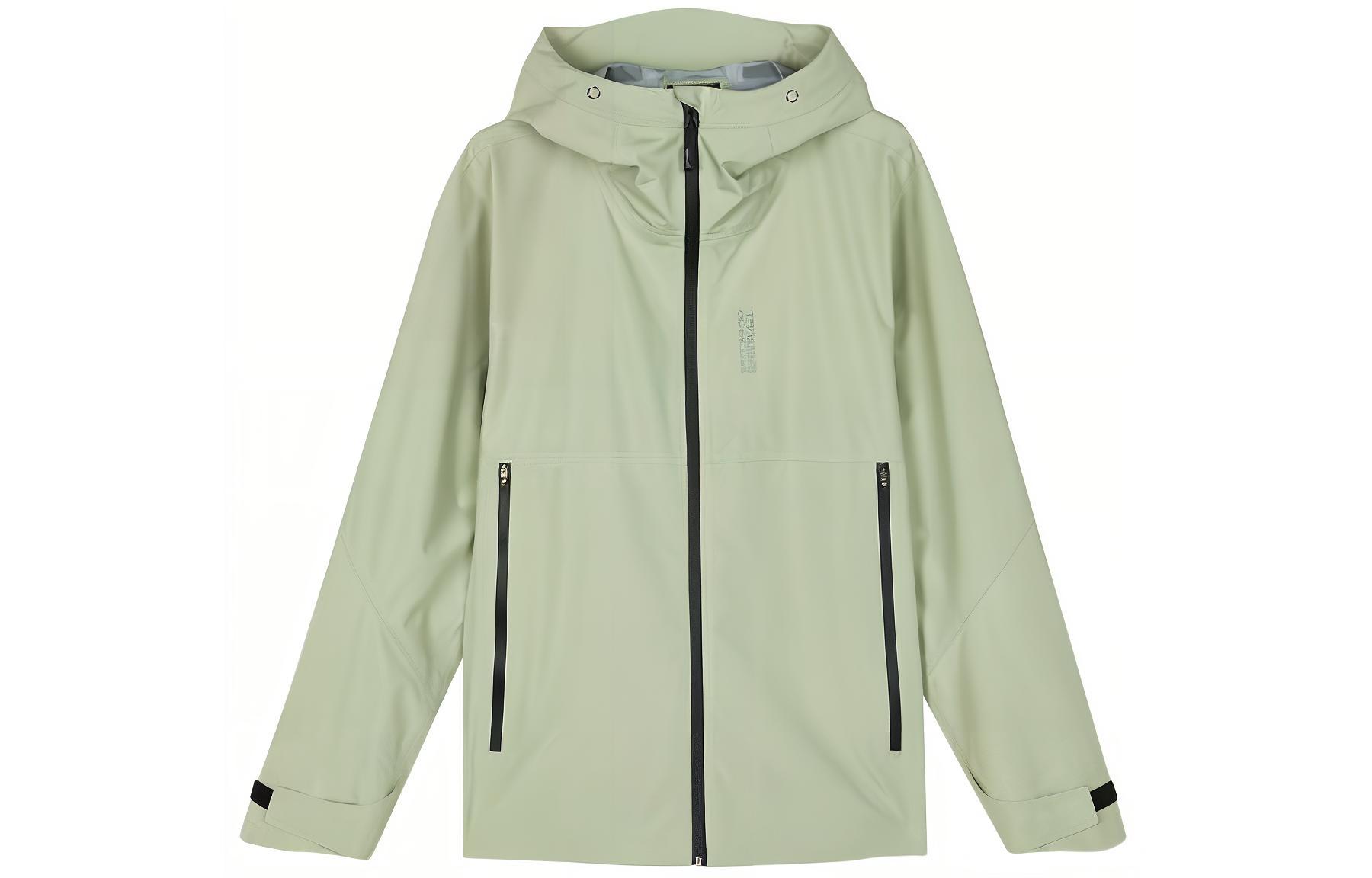 Skechers Dark Olive Waterproof Zip Hoodie Outdoor Sports Jacket L124M069-01SZ