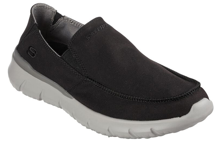 Lookbook Skechers Del Retto-Alvert ''Nero Traspirante Casual'' 210399-BLK