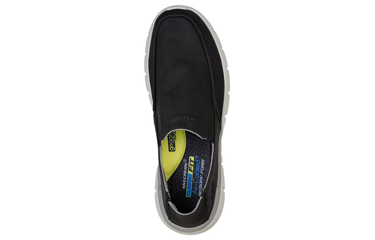 Shop Skechers Del Retto-Alvert ''Nero Traspirante Casual'' 210399-BLK