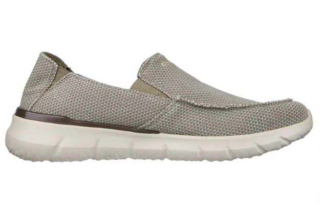 Skechers Del Retto-Malvern 'Kelabu-Coklat Tan' 210398-TPE Shop Skechers Del Retto-Malvern 'Kelabu-Coklat Tan' 210398-TPE