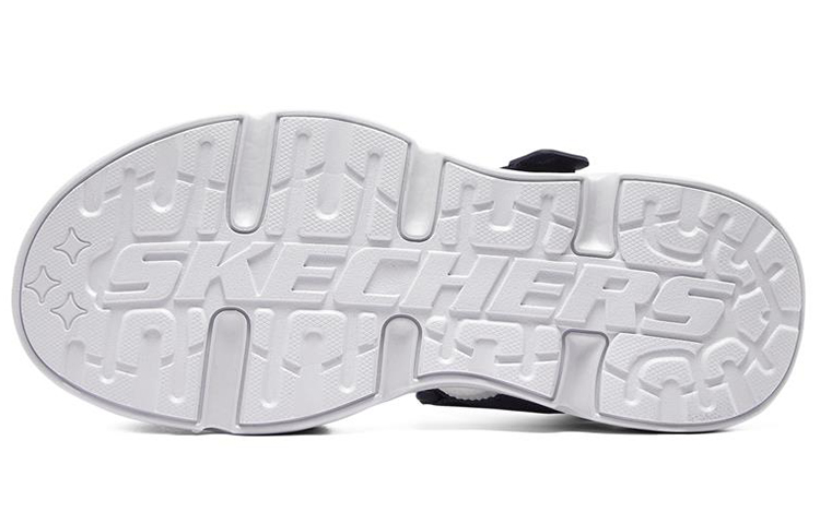 Purchase Skechers Delmont SD ''Witte Magic Tape Sport Sandalen'' 210258-WHT