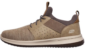 Skechers Delson-Camben 'Low Top Running Grey Brown' 65474-TPE Skechers Delson-Camben 'Low Top Running Grey Brown' 65474-TPE