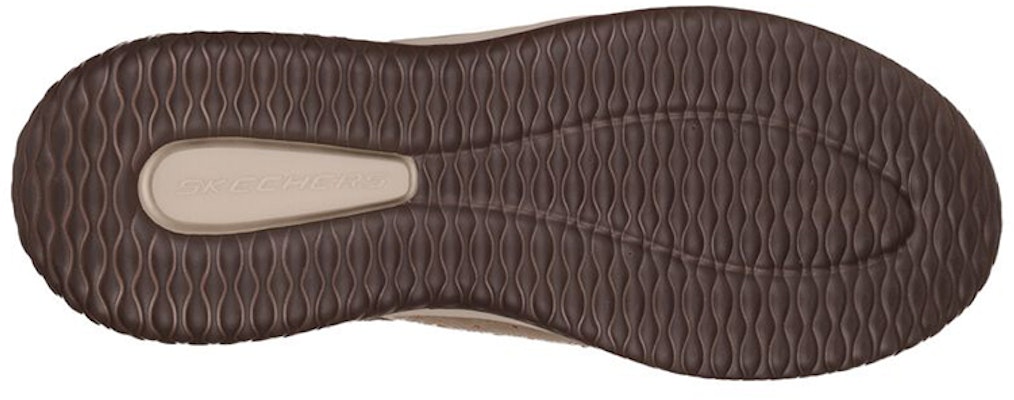 Skechers Delson-Camben 'Low Top Running Grey Brown' 65474-TPE Shop Skechers Delson-Camben 'Low Top Running Grey Brown' 65474-TPE