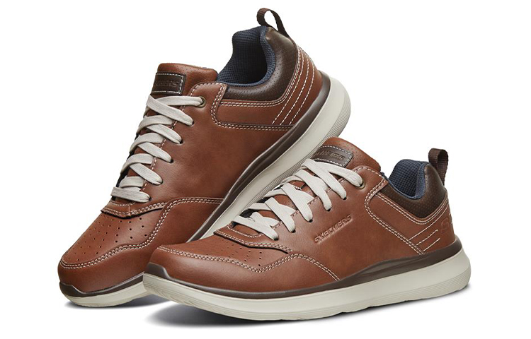 Lookbook Skechers Delson 2.0 'Marrón' 66439-BRN