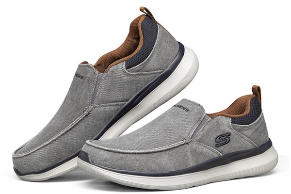 Skechers Delson 2.0 Low-Running Shoes Grey 210025-GRY Lookbook Skechers Delson 2.0 Low-Running Shoes Grey 210025-GRY