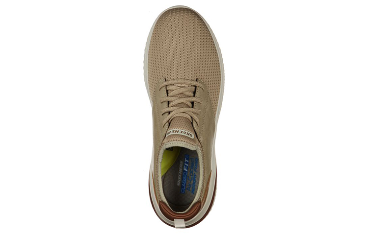 Lookbook Skechers Delson 3.0-Mooney 'Kelabu Coklat' 210239-TPE