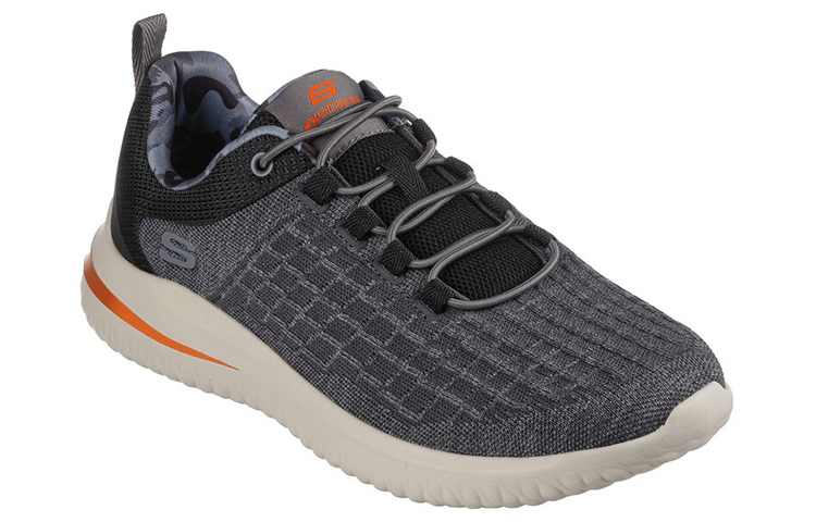 Lookbook Skechers Delson 3.0 ''Noir Bleu'' 210403-BKBL
