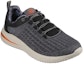 Lookbook Skechers Delson 3.0 'Hitam Biru' 210403-BKBL