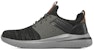 Skechers Delson 3.0 'Hitam Kelabu' 210238-BKGY