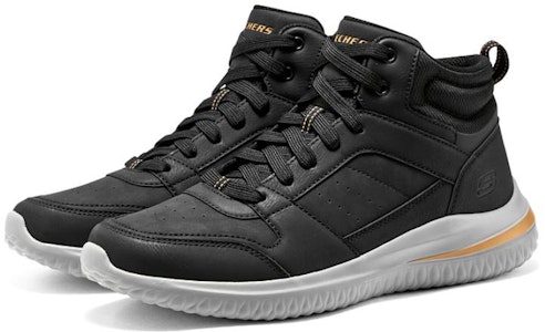 Skechers Delson 3.0 'Hitam Kasual High-Top' 894262-BLK Lookbook Skechers Delson 3.0 'Hitam Kasual High-Top' 894262-BLK