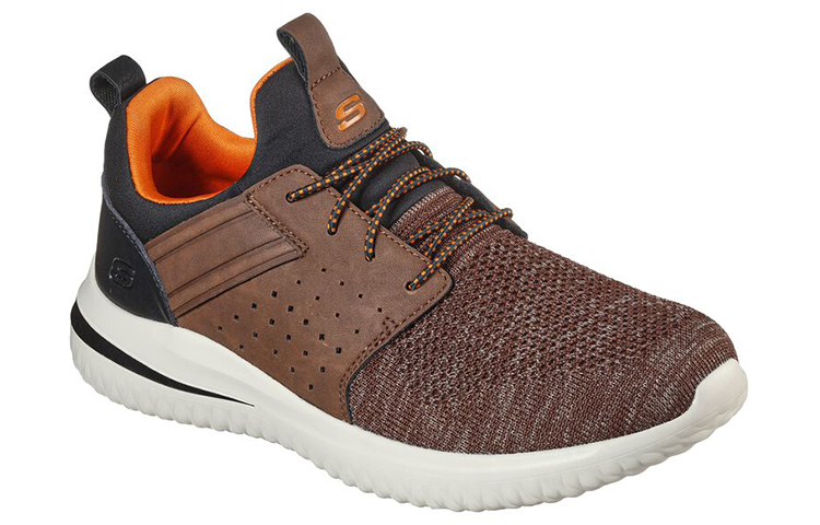 Lookbook Skechers Delson 3.0 'Brown Casual' 210238-CHOC