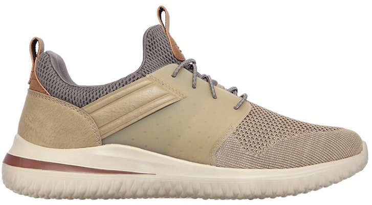 Skechers Delson 3.0 'Grey Taupe' 210238-TPE Order Skechers Delson 3.0 'Grey Taupe' 210238-TPE