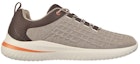 Order Skechers Delson 3.0 'Kelabu Taupe Coklat' 210403-TPBR