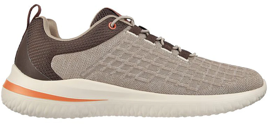 Skechers Delson 3.0 'Kelabu Taupe Coklat' 210403-TPBR Order Skechers Delson 3.0 'Kelabu Taupe Coklat' 210403-TPBR