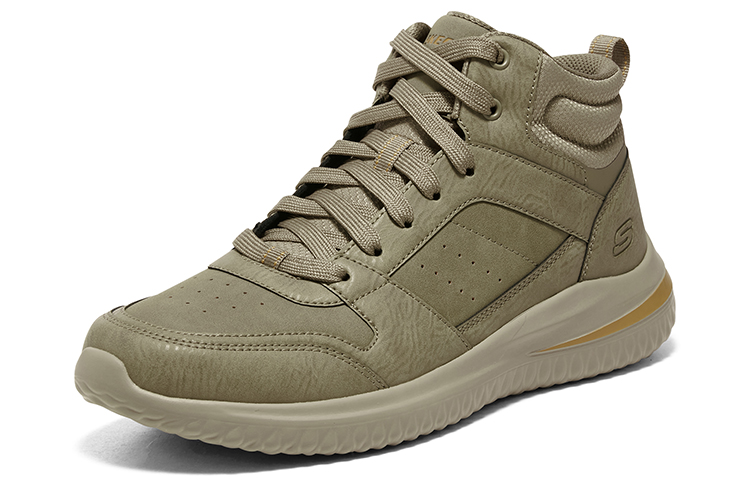 Lookbook Skechers Delson 3.0 Mid 'Grey Brown' 894262-TPE