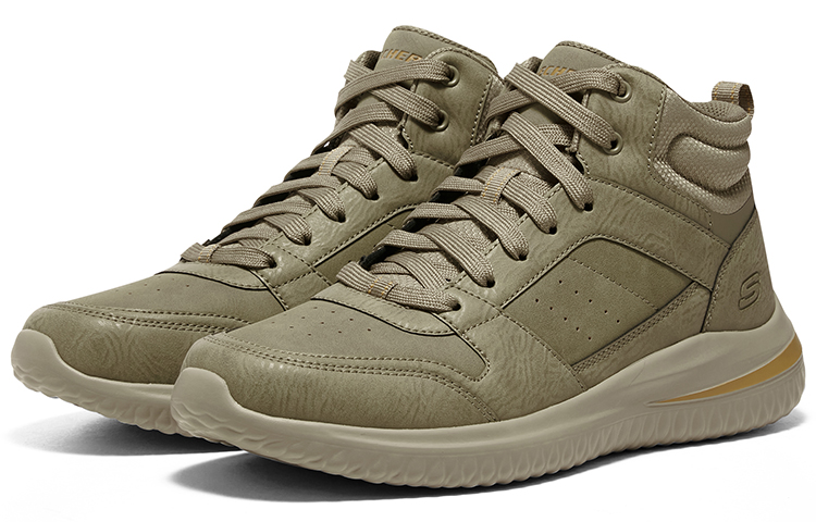 Shop Skechers Delson 3.0 Mid 'Grey Brown' 894262-TPE