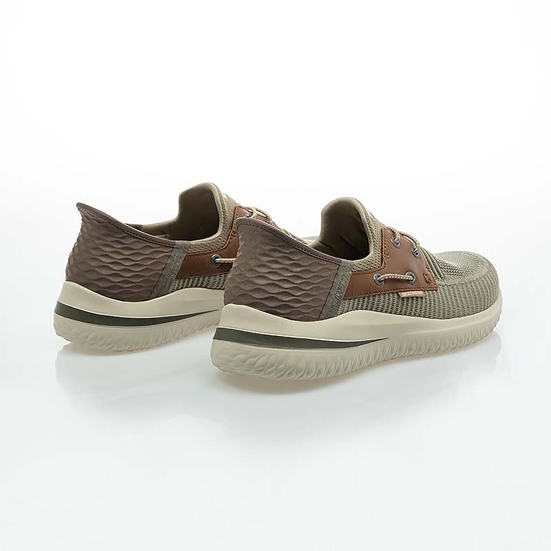 Lookbook Skechers Delson 3.0 Kasut Sneakers Lelaki 210606WTPBR