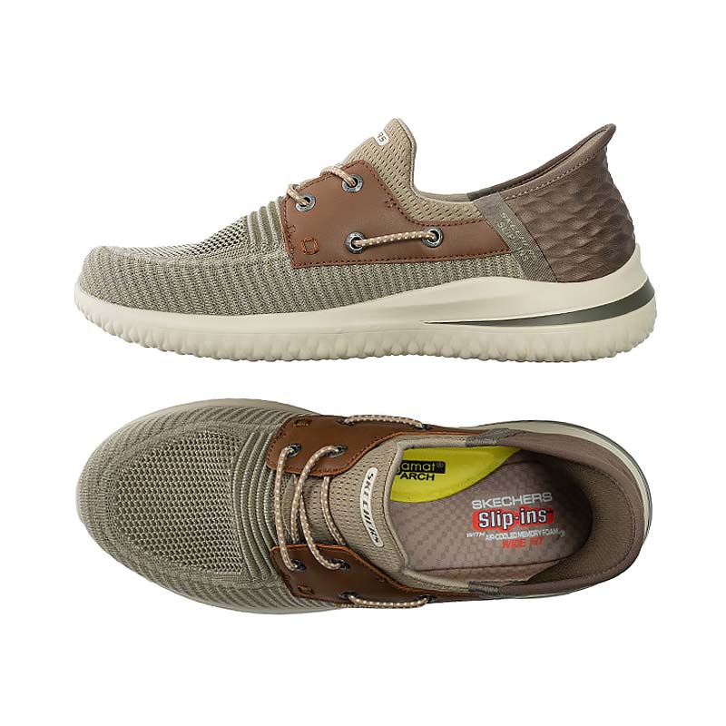 Purchase Skechers Delson 3.0 Kasut Sneakers Lelaki 210606WTPBR