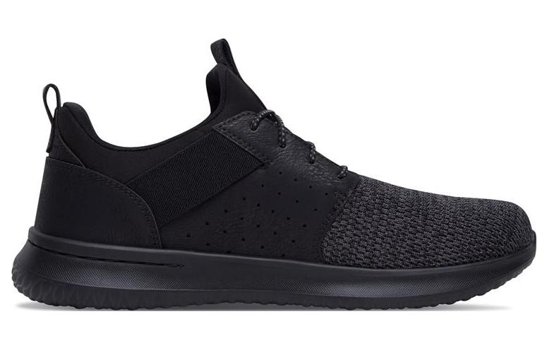 Order Skechers Delson ''All Black'' Heren Sneakers 65474-BBK