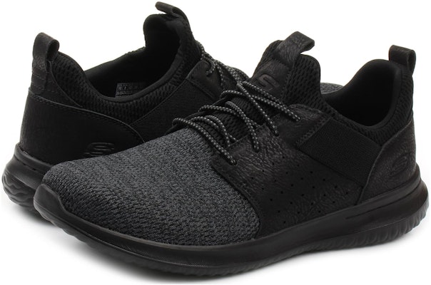 스케쳐스 델슨 올블랙 (Skechers Delson All Black) 65474-BBK Lookbook 스케쳐스 델슨 올블랙 (Skechers Delson All Black) 65474-BBK