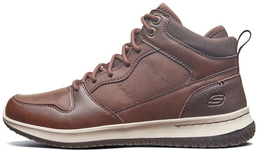 斯凯奇 Delson '巧克力高帮鞋' 65691-CHOC Buy 斯凯奇 Delson '巧克力高帮鞋' 65691-CHOC