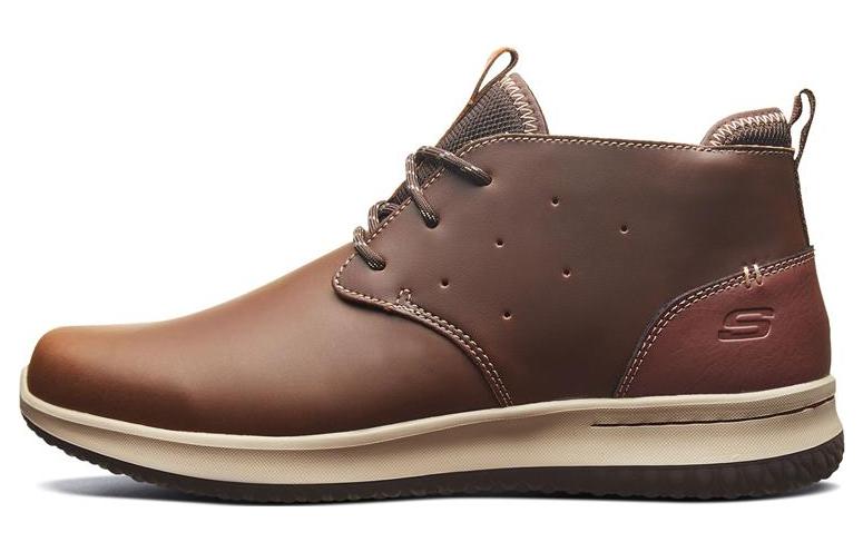 Buy Skechers Delson High 'Coklat' 65695-BRN