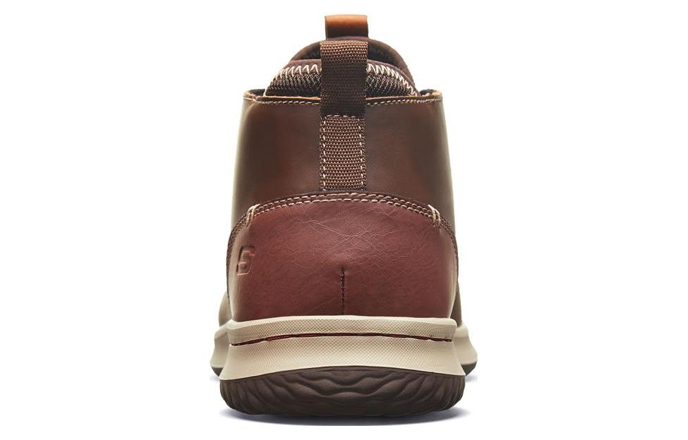 Lookbook Skechers Delson High 'Coklat' 65695-BRN