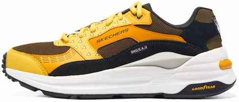 Skechers Demon Slayer x Global Jogger 'Zenitsu Black Yellow Brown' 894134-ORBK Skechers Demon Slayer x Global Jogger 'Zenitsu Black Yellow Brown' 894134-ORBK