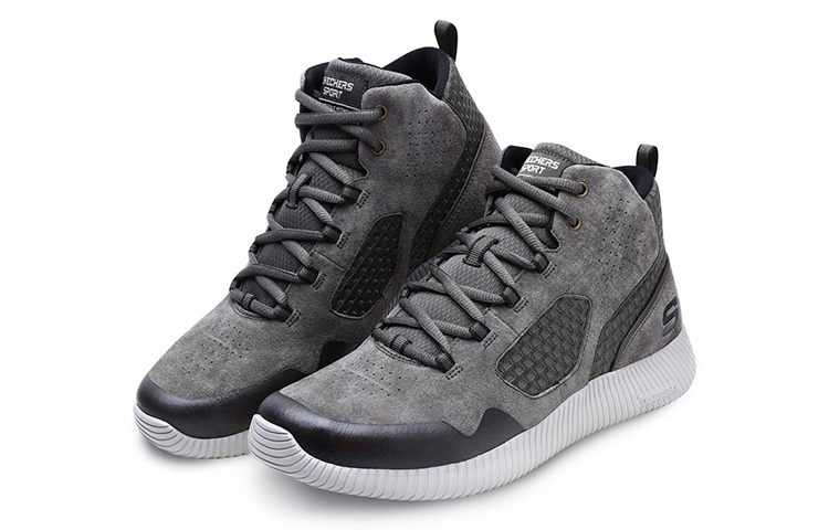 Lookbook Skechers Depth Charge High 'Hijau Zaitun' 52397-OLV