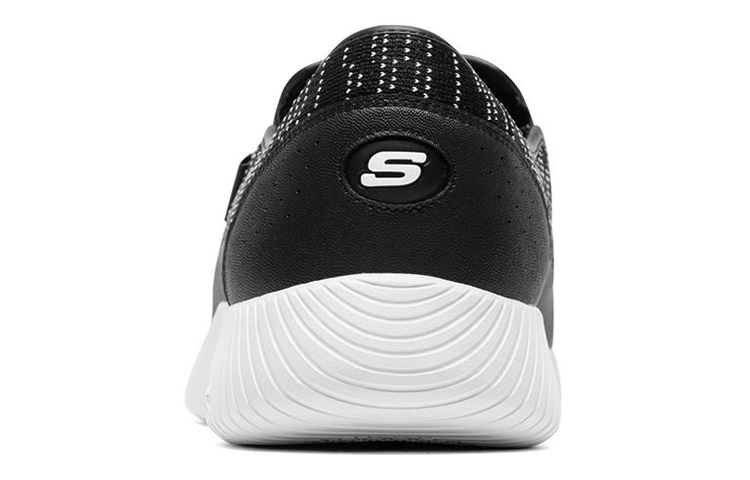 Shop Skechers Depth Charge Slip-On 'Black White' 52395-BKW