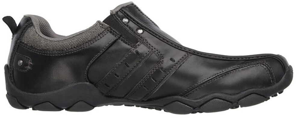 Skechers Diameter 'Hitam Slip-On' 61779-BLK Order Skechers Diameter 'Hitam Slip-On' 61779-BLK