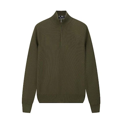 Skechers Diamond Series Slim Fit Long Sleeve Pullover - Stone Green L423M192-01CL