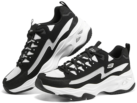 Skechers DLites 4.0 'Black White' 894126-BKW Order Skechers DLites 4.0 'Black White' 894126-BKW