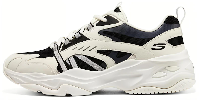Skechers DLites 4.0 'Putih Hitam Krem' 894201-NTBK Buy Skechers DLites 4.0 'Putih Hitam Krem' 894201-NTBK