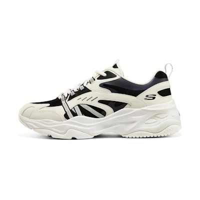 Skechers DLites 4.0 'Cream White Black'