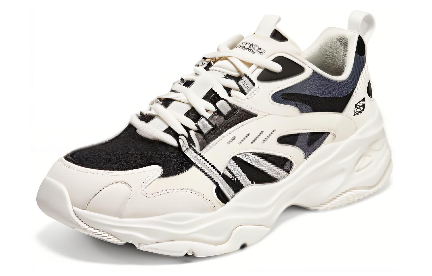 Lookbook Skechers DLites 4.0 'Putih Hitam Krem' 894201-NTBK