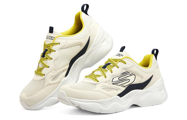 Lookbook Skechers DLITES Airy 3.0 'Cream White' 894088-NAT