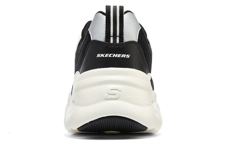 Purchase Skechers D‘lites Airy 3.0 時尚復古低筒老爹鞋 黑白